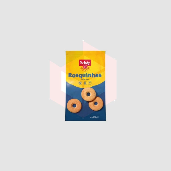 Biscoito rosquinha Hoops sem gluten sem lactose Schar 200g 