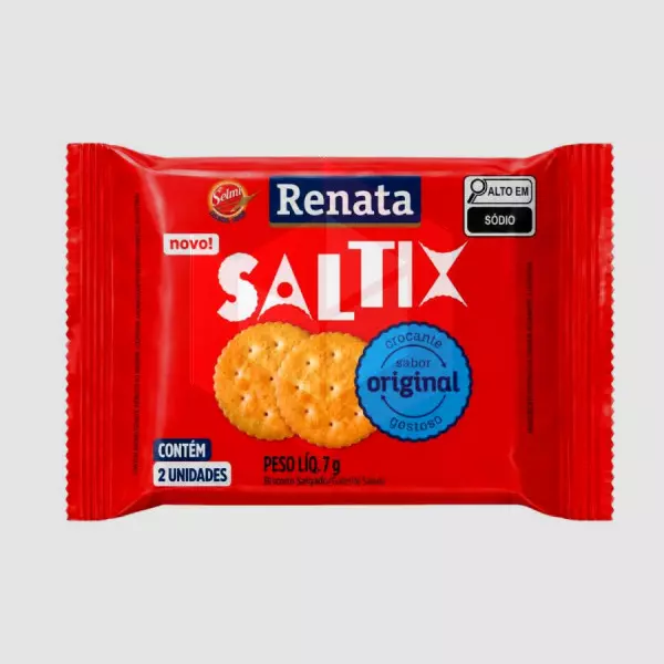 Biscoito Saltix original Renata 280x2u/7g 