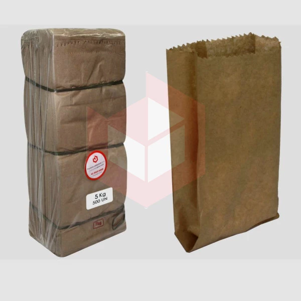 Cartucho de papel semi kraft p/5kg Mirimpel c/500un