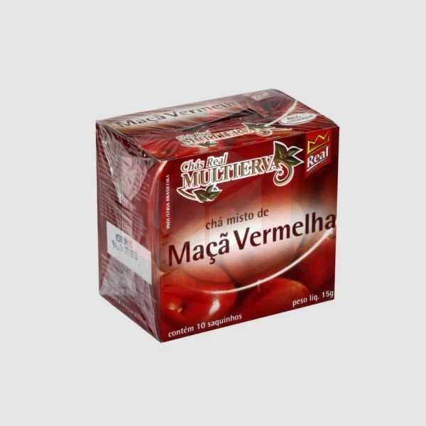 Chá de maçã vermelha envelopado Multi Ervas 10x1.5g