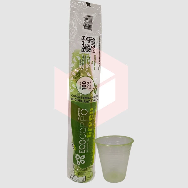 Copo Ecocoppo green bio 180ml c/100un