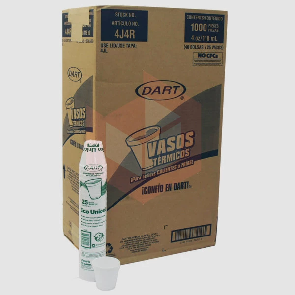 Copo térmico 118ml 4J4R Dart 40x25un