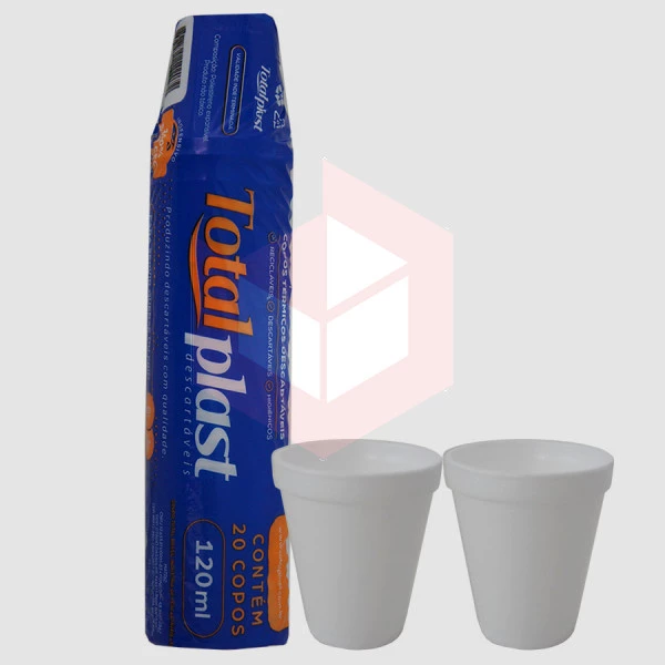 Copo termico 120ml Totalplast c/20un