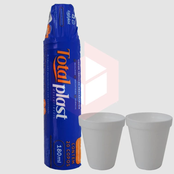 Copo termico 180ml Totalplast c/20un