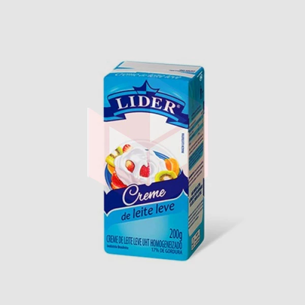 Creme de leite Líder 200g