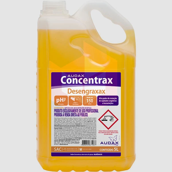 Desengraxante concentrado Desengraxax Audax 5l