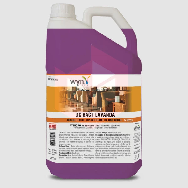 Desinfetante dc bact lavanda Elfen 5l