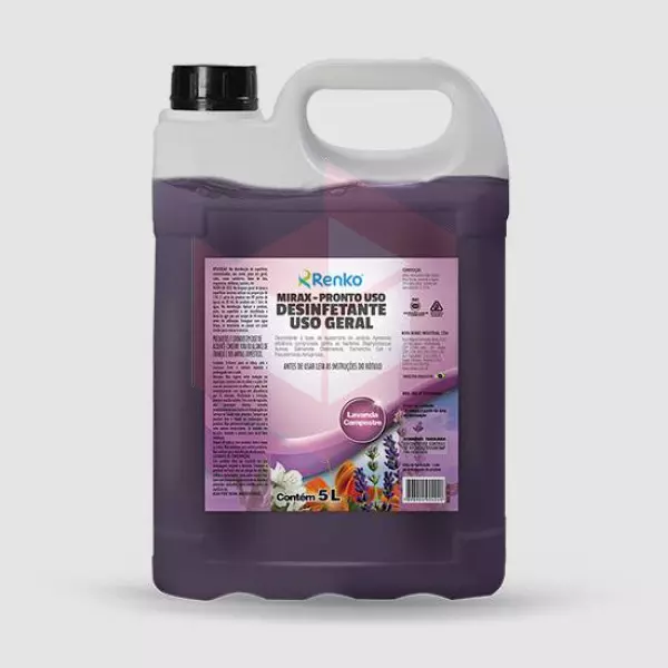 Desinfetante pronto uso lavanda campestre Mirax Renko 5l
