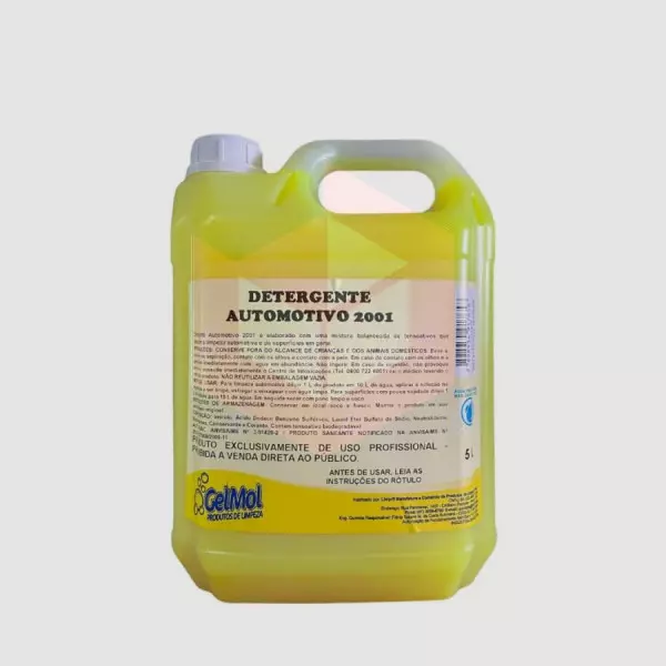 Detergente automotivo Gelmol 2001 5l 