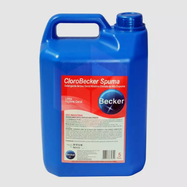 Detergente clorado Clorobecker Spuma 5l R-5442 