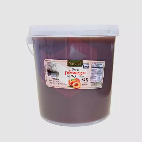 Doce de pêssego com maçã Naturell 4.5kg