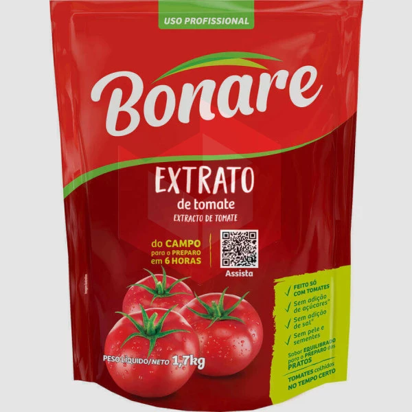 Extrato de tomate Bonare 1.7kg
