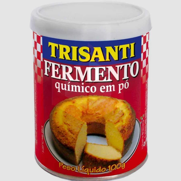 Fermento químico em pó Trissanti 100g