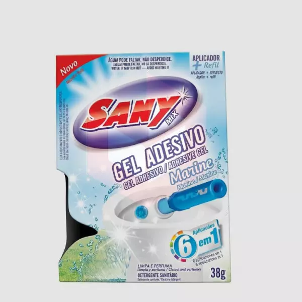 Gel adesivo c/aplicador sanitário marine Sany Mix 38g