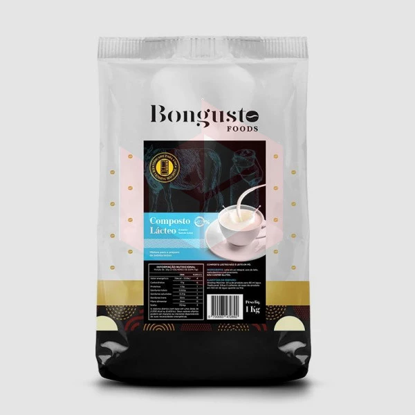 Leite composto lácteo p/máquina Bongusto 1kg