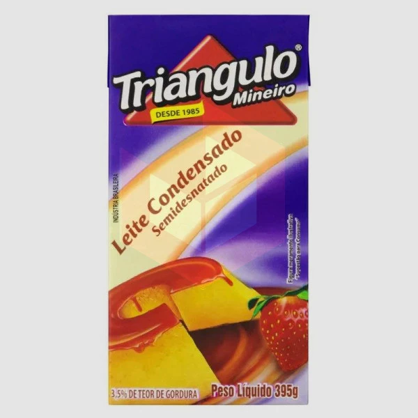 Leite condensado Triangulo 395g