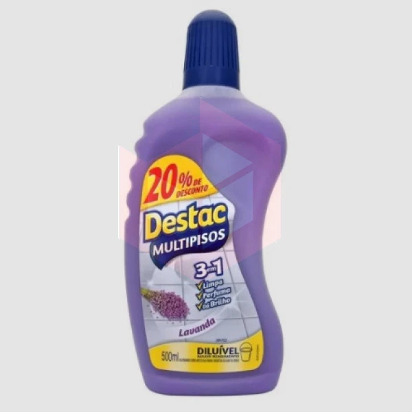 Limpador Destac diluível lavanda 500ml