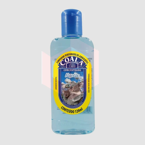 Limpador perfumado algodão concentrado Coala 120ml