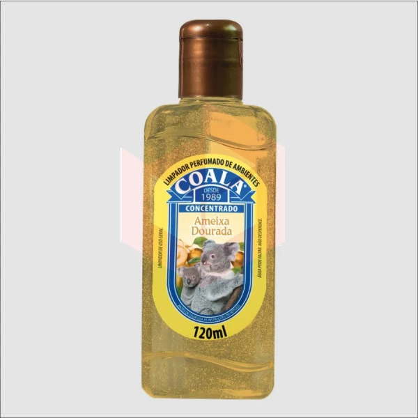 Limpador perfumado ameixa dourada concentrado Coala 120ml 