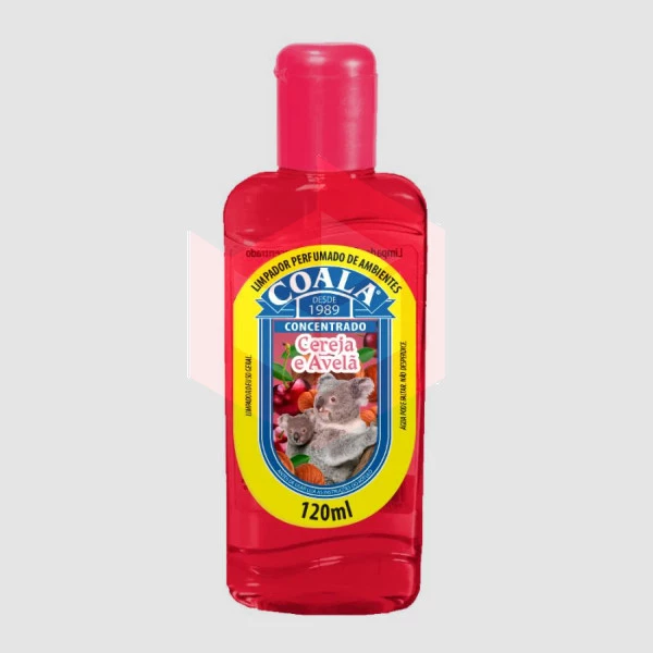 Limpador perfumado cereja e avela concentrado Coala 120ml 