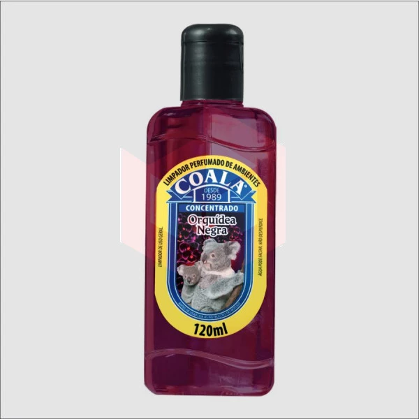 Limpador perfumado orquidea negra concentrado Coala 120ml 
