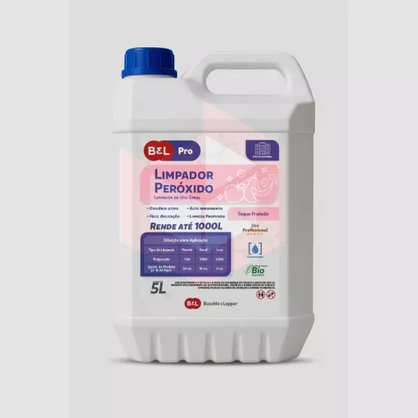 Limpador peroxido uso geral frutado B&L Pro 5l 