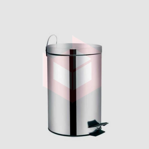 Lixeira com pedal 20l inox agata Mor 8224