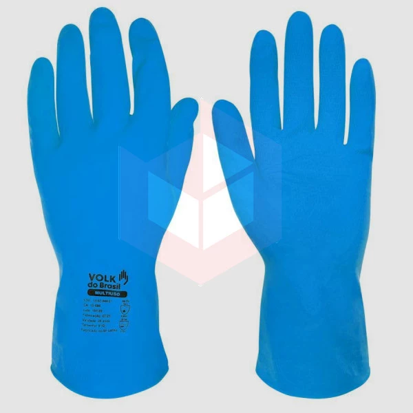 Luva azul pequena multi uso Volk 