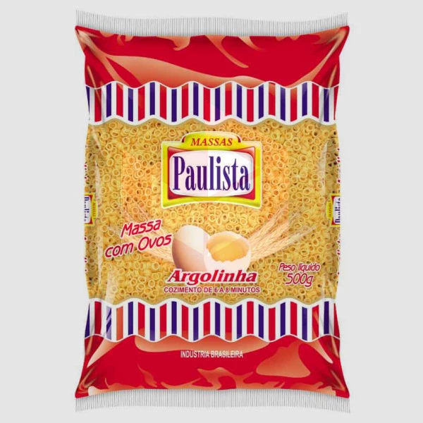 Macarrão argolinha com ovos Paulista 500g