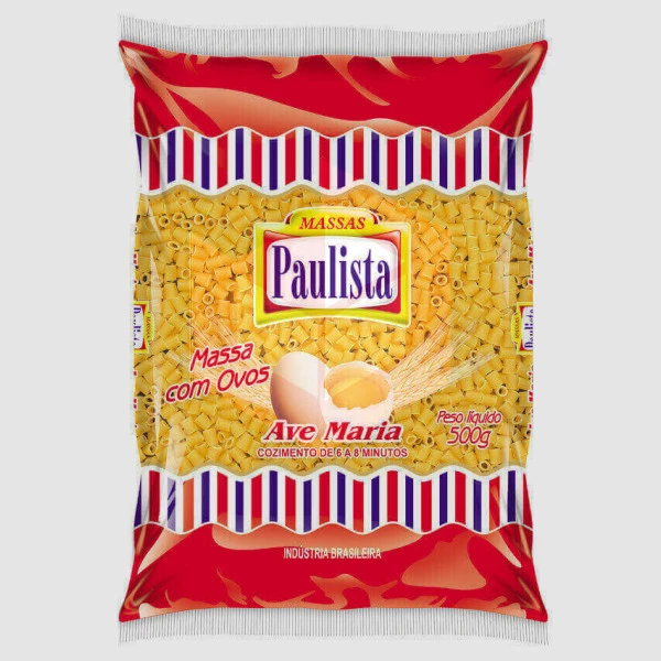 Macarrão ave maria com ovos Paulista 500g