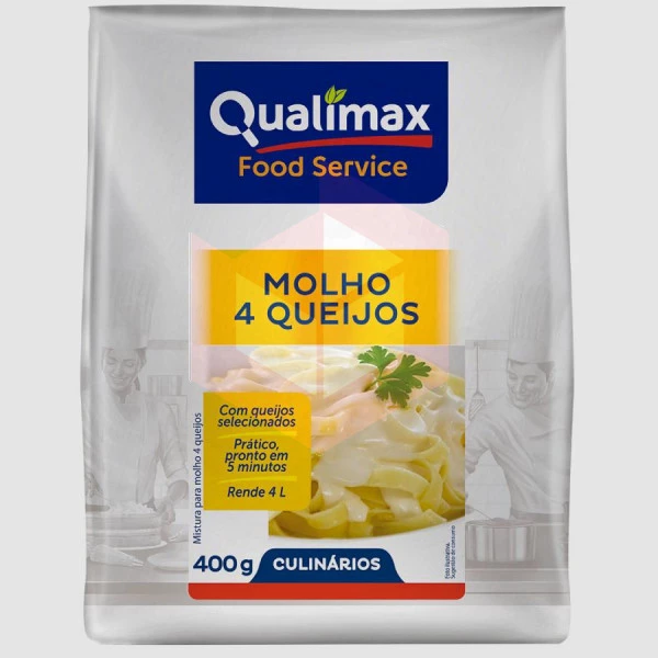 Molho 4 queijos Food Service Qualimax 400g