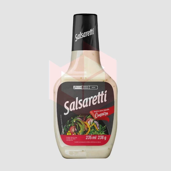 Molho para salada caseiro Salsaretti 235ml