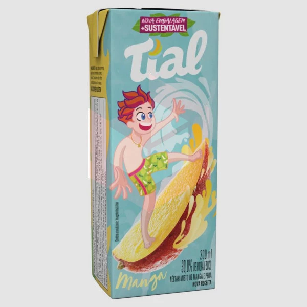 Nectar de manga e pera Tial 24x200ml  