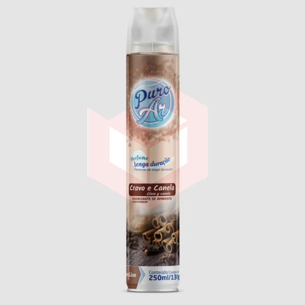 Odorizador 250ml cravo e canela Puro Ar