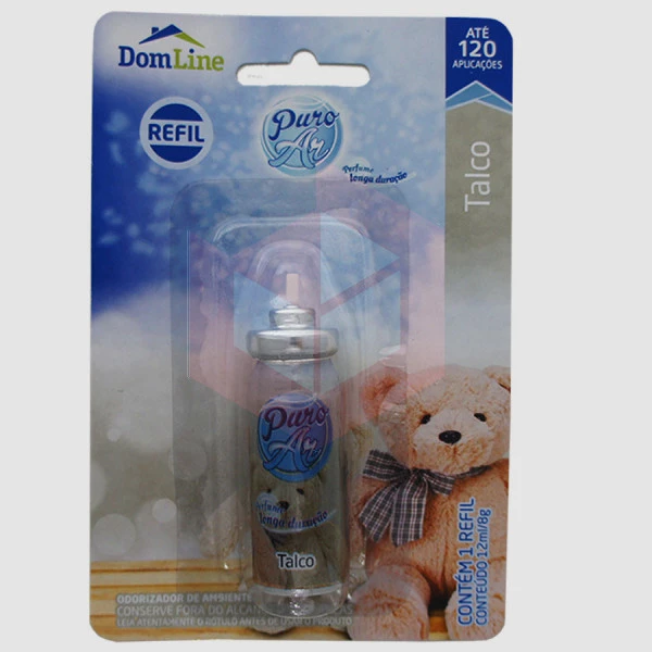 Odorizador mini refil talco Puro Ar 12ml