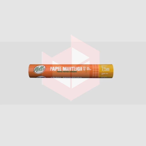 Papel manteiga 29cmx7.5m Mello REF 359122 