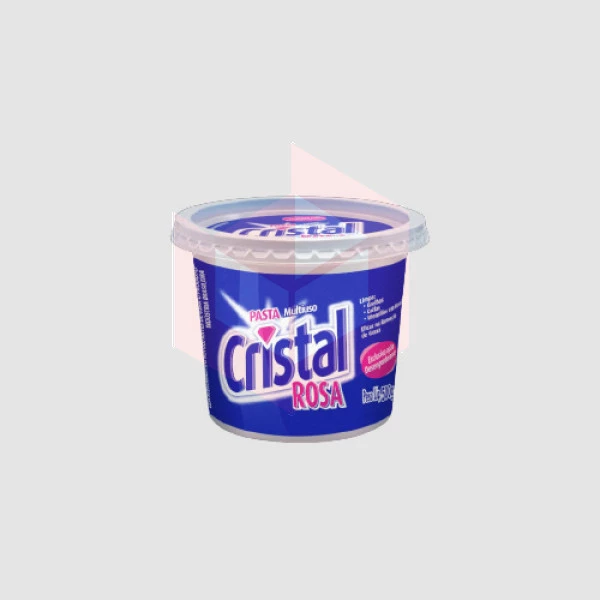 Pasta multiuso cristal Rosa 500g 