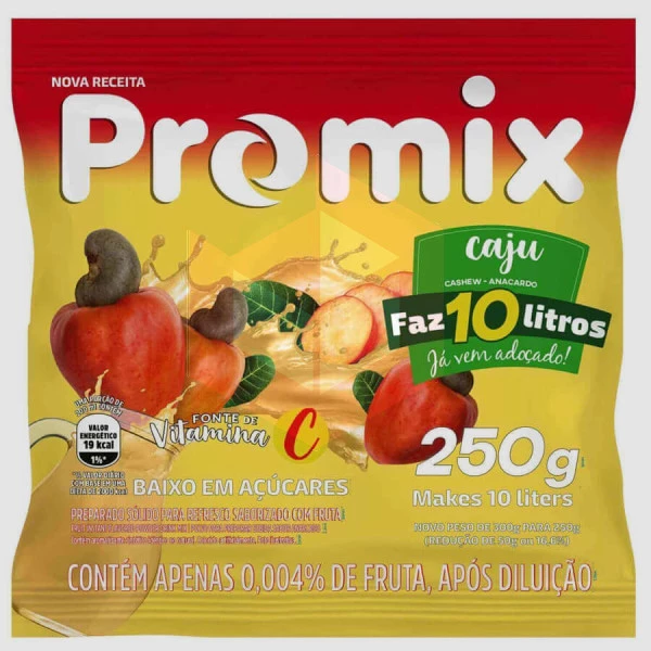 Refresco de caju Promix 250g