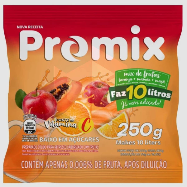 Refresco de mix de frutas Promix 250g
