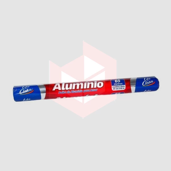 Rolo de alumínio 45cmx65m Life Clean 176