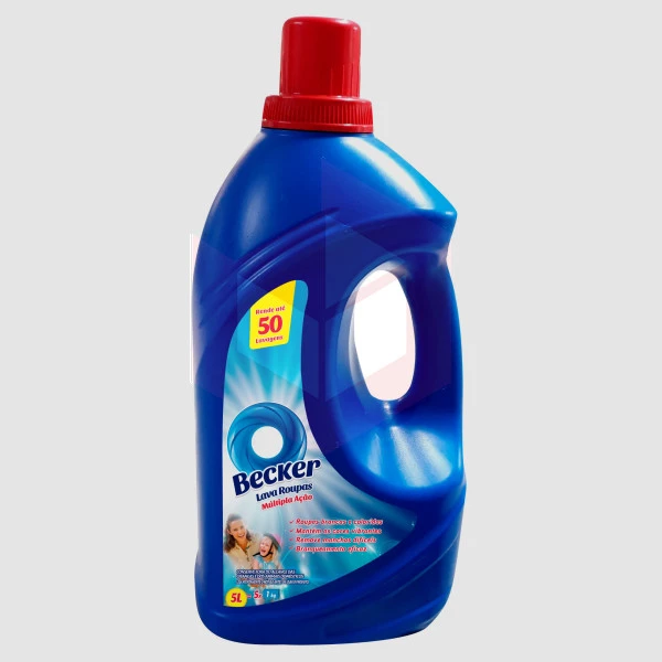 Sabão lava roupas multipla acão Becker 5l R-4202 