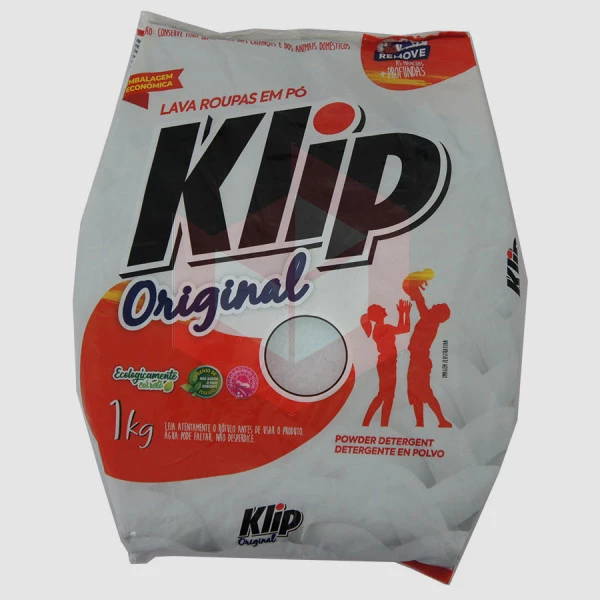 Sabão lava roupa em pó Klip 1kg
