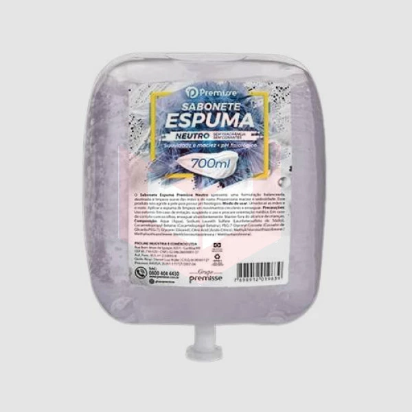 Sabonete espuma Premisse neutro 700ml 10203