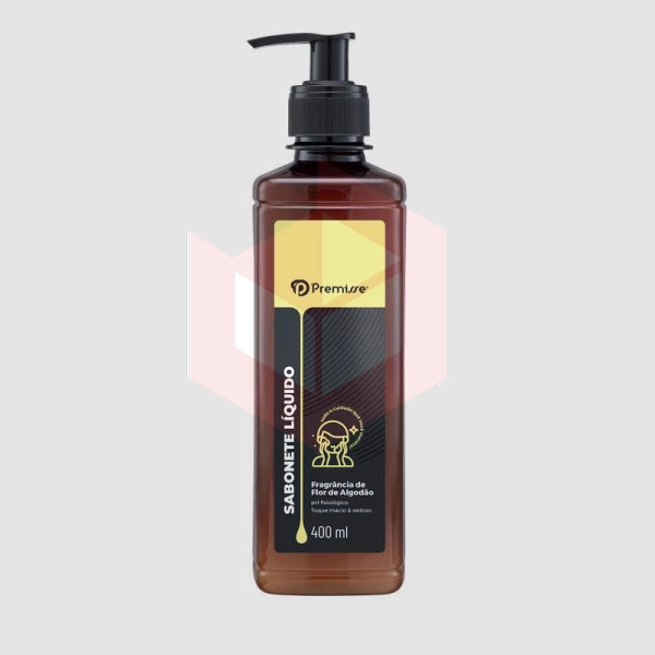 Sabonete liquido flor de algodao refil Premisse 400ml