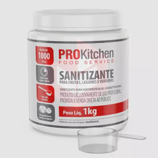 SANITIZANTE FRUTAS/VERDURAS/LEGUMES PROKITCHEN 1K 