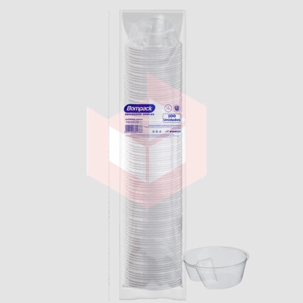 Separador simples pet Bompack c/100un