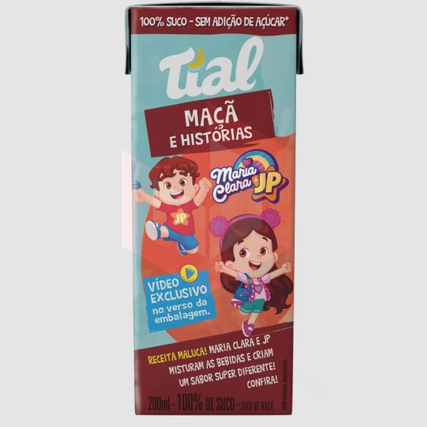 Suco de maca 100% Tial 24x200ml  