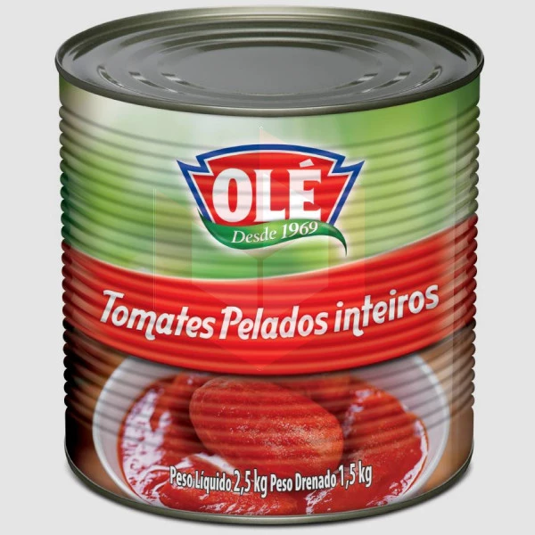 Tomate pelado inteiro Ole 1.5kg