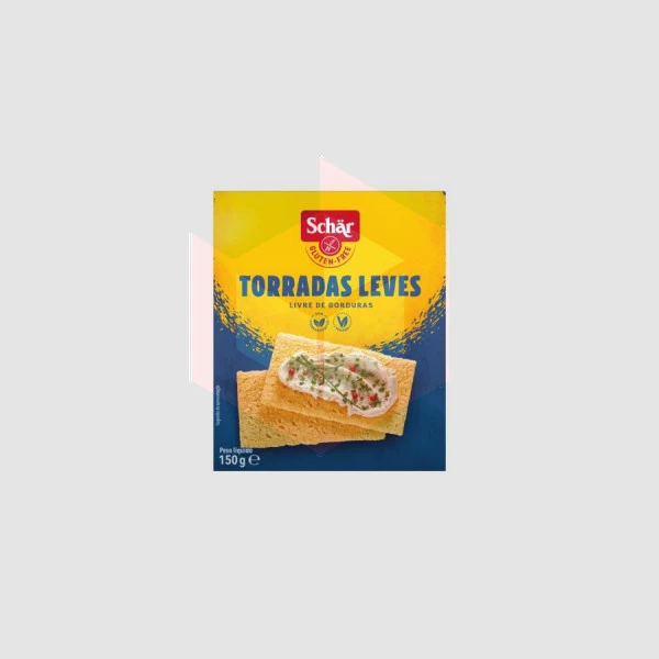 Torradas leves sem gluten sem lactose Schar 150g