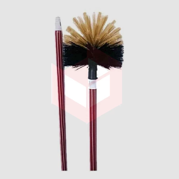 Vassoura teto bola nylon com cabo 1.80cm Haracem